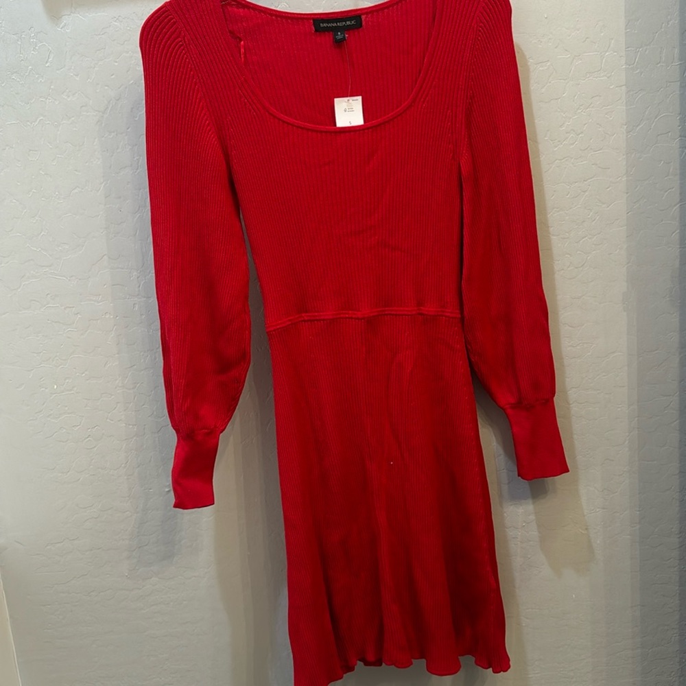 Banana Republic Red Dress